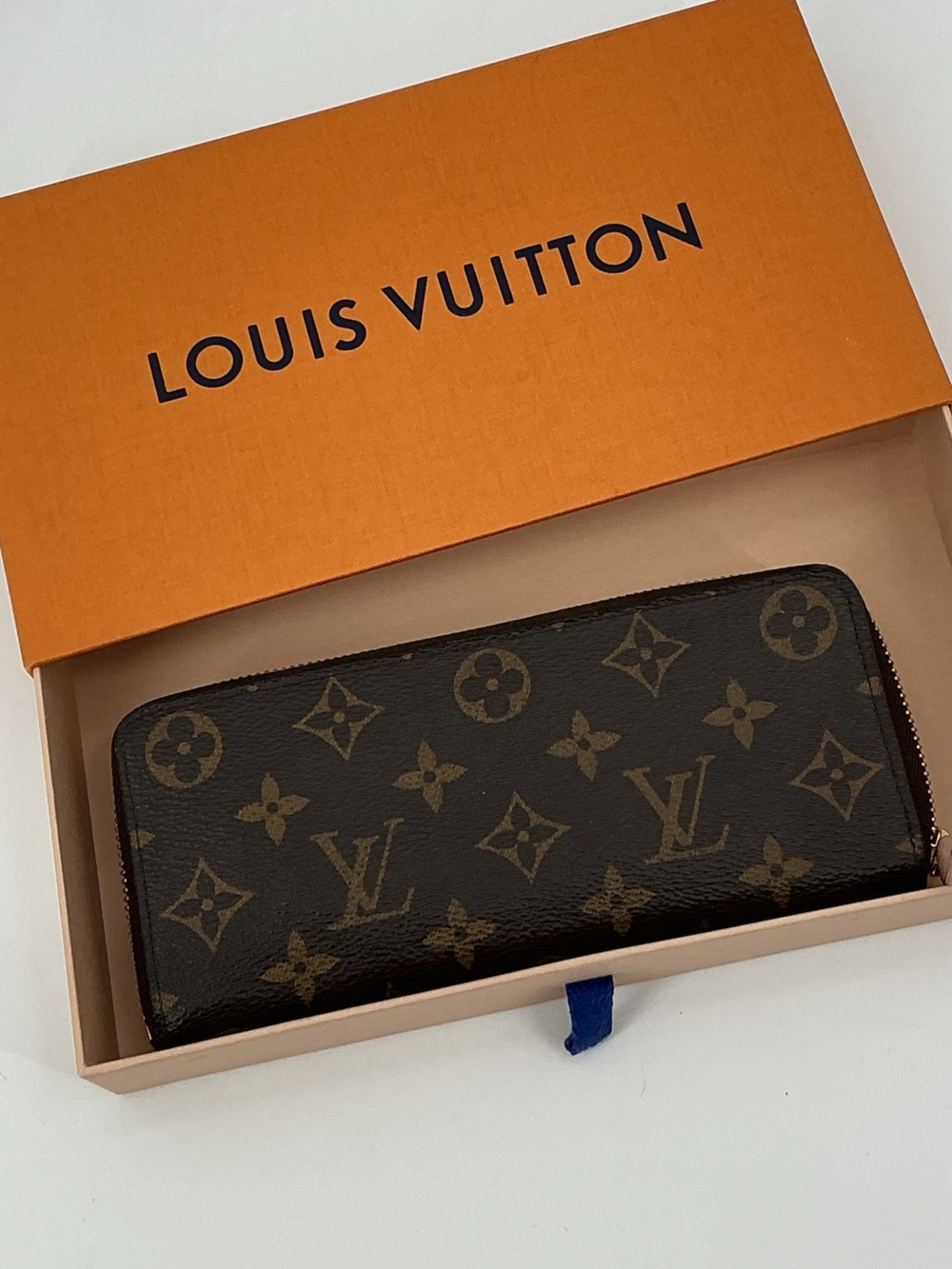 Louis Vuitton Monogram Clemence Wallet Rose Ballerine Box & COA CA5117
